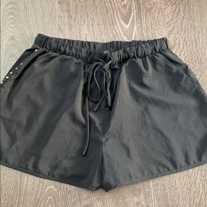 Black shorts